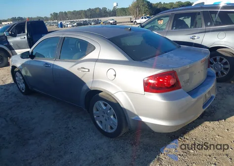 2014 Dodge Avenger Se from USA, damaged, VIN 1C3CDZABXEN155403